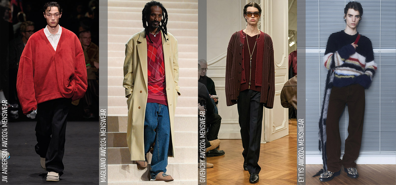 Grandpacore looks at JW Anderson, Magliano, Givenchy, Eytys