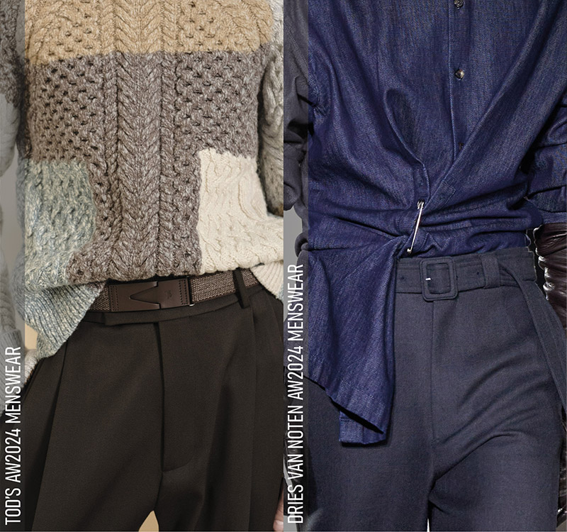 Grandpacore Belts at Fendi, Gucci