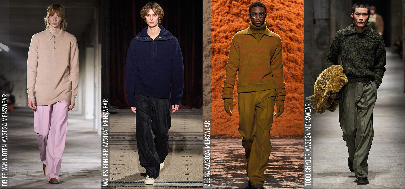 Grandpacore Polos at Dries Van Noten, Wales Bonner, Zegna, Todd Snyder