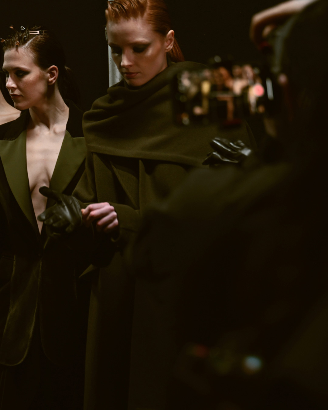 Backstage Moments from London Fashion Week AW2024 - J'Amemme, Gasanova and Tamar Keburia at Ukrainian Fashion Week