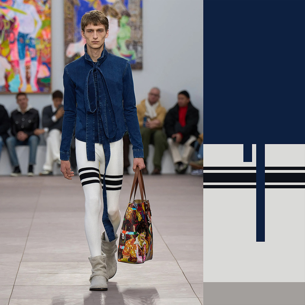 Loewe AW2024 Menswear Colour Palette