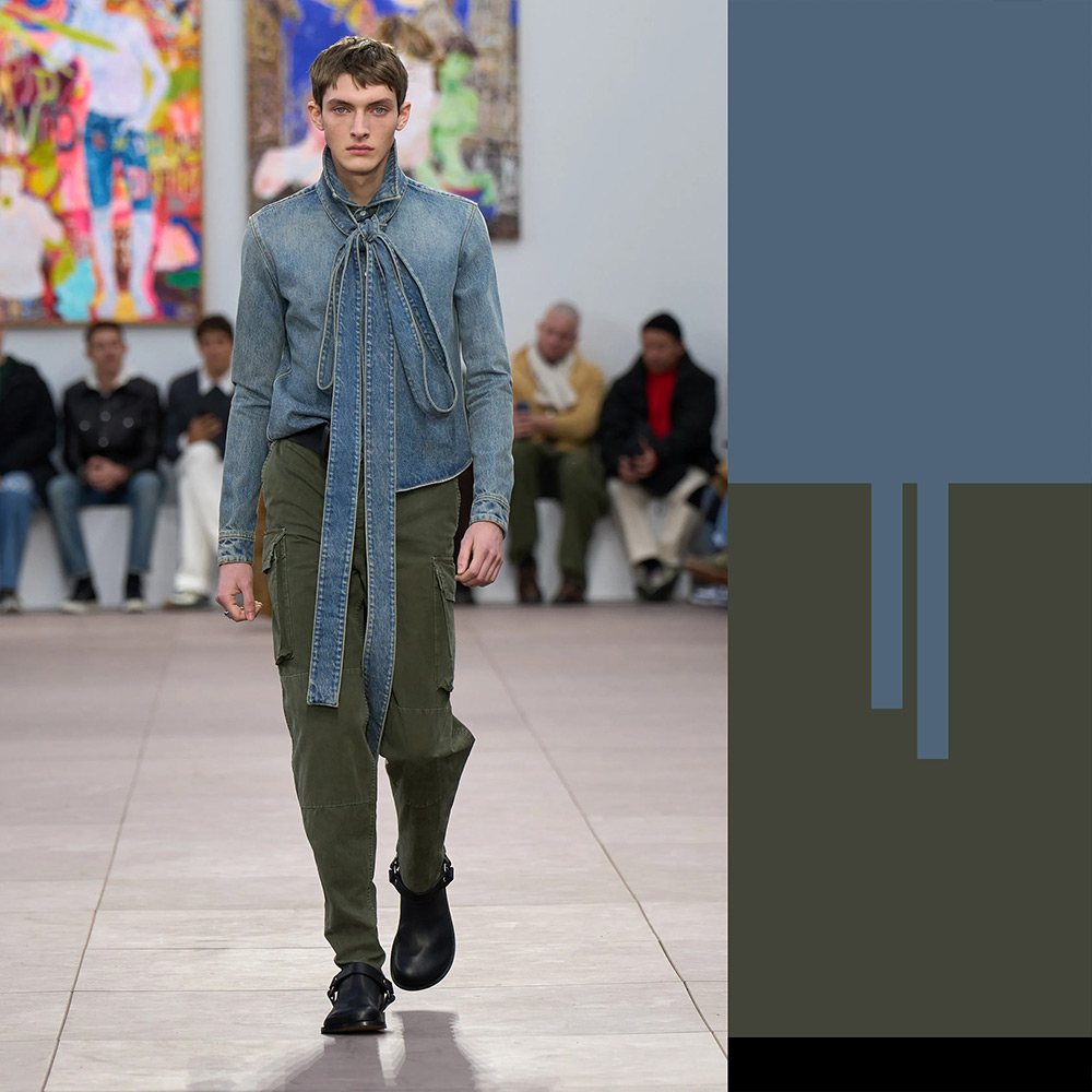 Loewe AW2024 Menswear Colour Palette