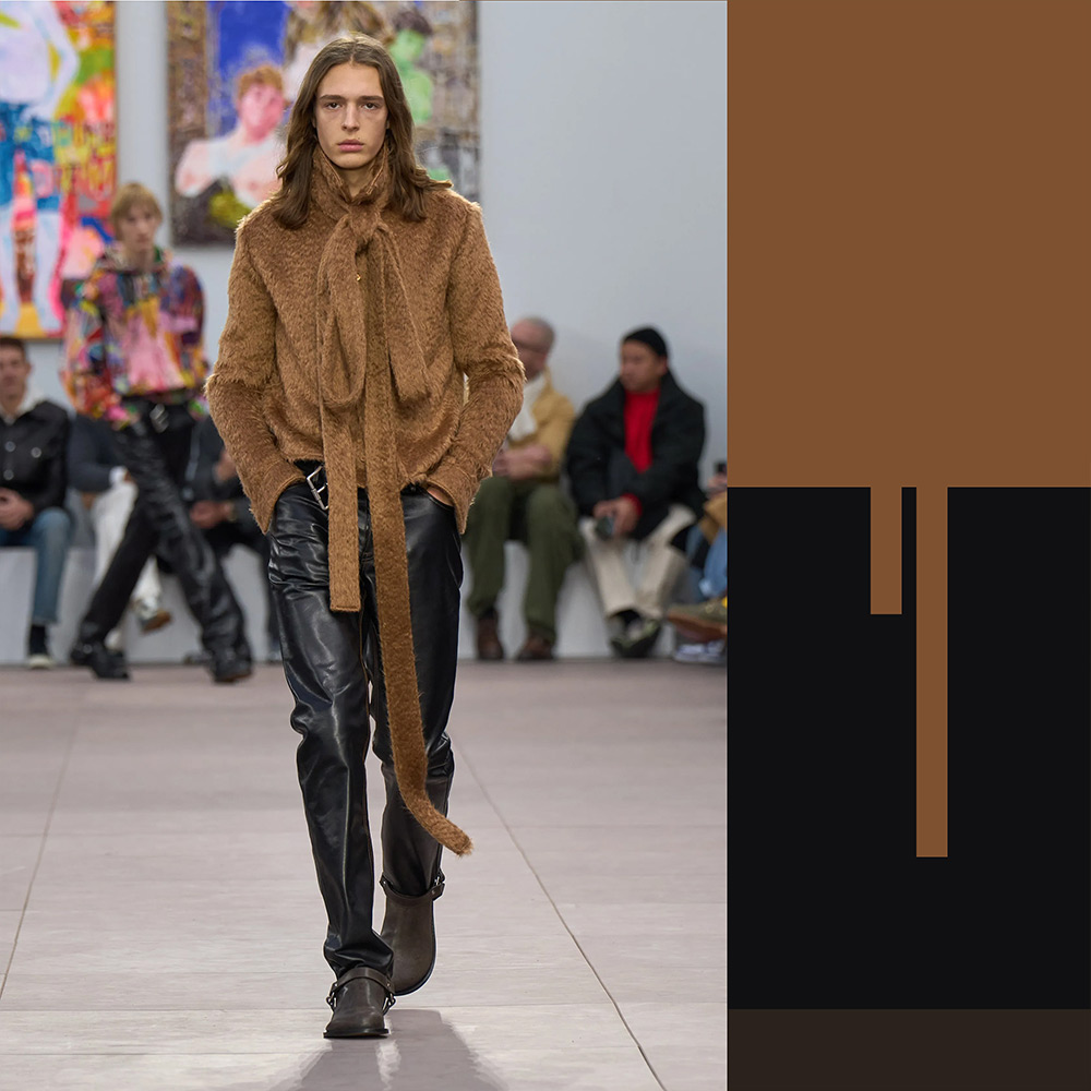 Loewe AW2024 Menswear Colour Palette