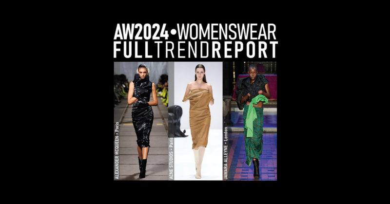 Just Released - AW2024 Womenswear Fashion Trend Report - Your Complete Guide to the Key AW2024 Fashion Trends