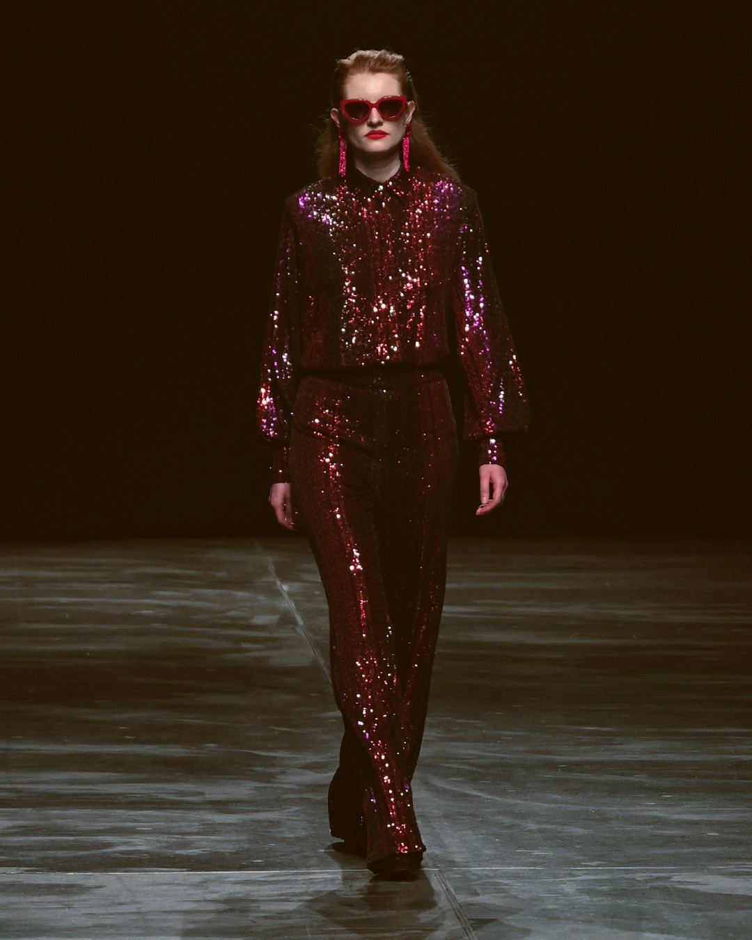 Marcel Ostertag AW2024 at Berlin Fashion Week Look 28; Runway Photography: The Fashion Fold