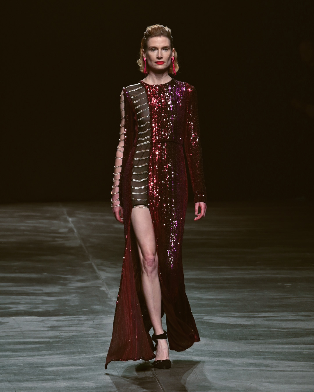 Marcel Ostertag AW2024 at Berlin Fashion Week Look 31; Runway Photography: The Fashion Fold