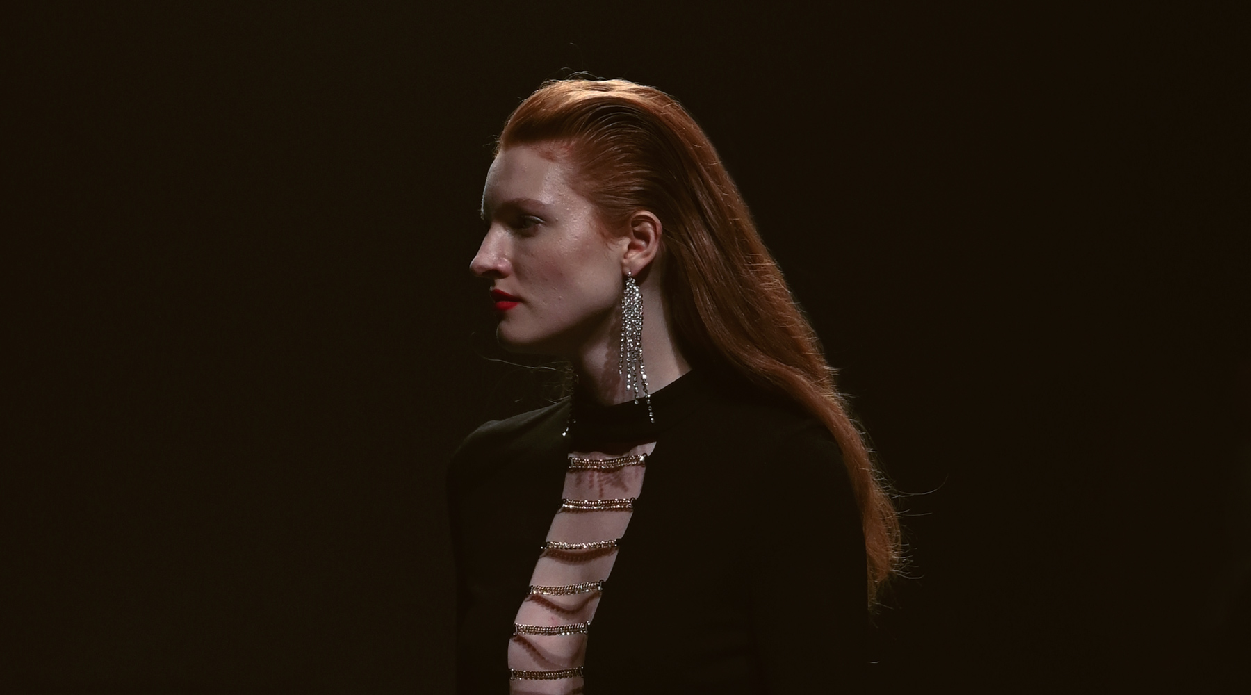 Marcel Ostertag AW2024 at Berlin Fashion Week Look 42; Runway Photography: The Fashion Fold