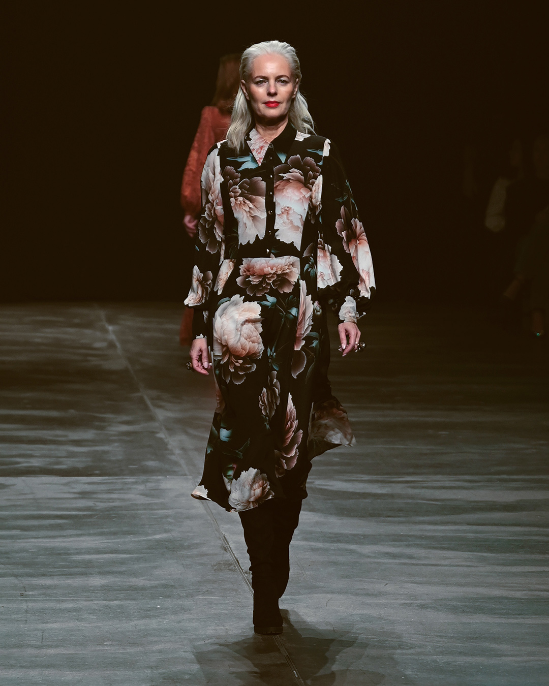 Marcel Ostertag AW2024 at Berlin Fashion Week Look 29; Runway Photography: The Fashion Fold