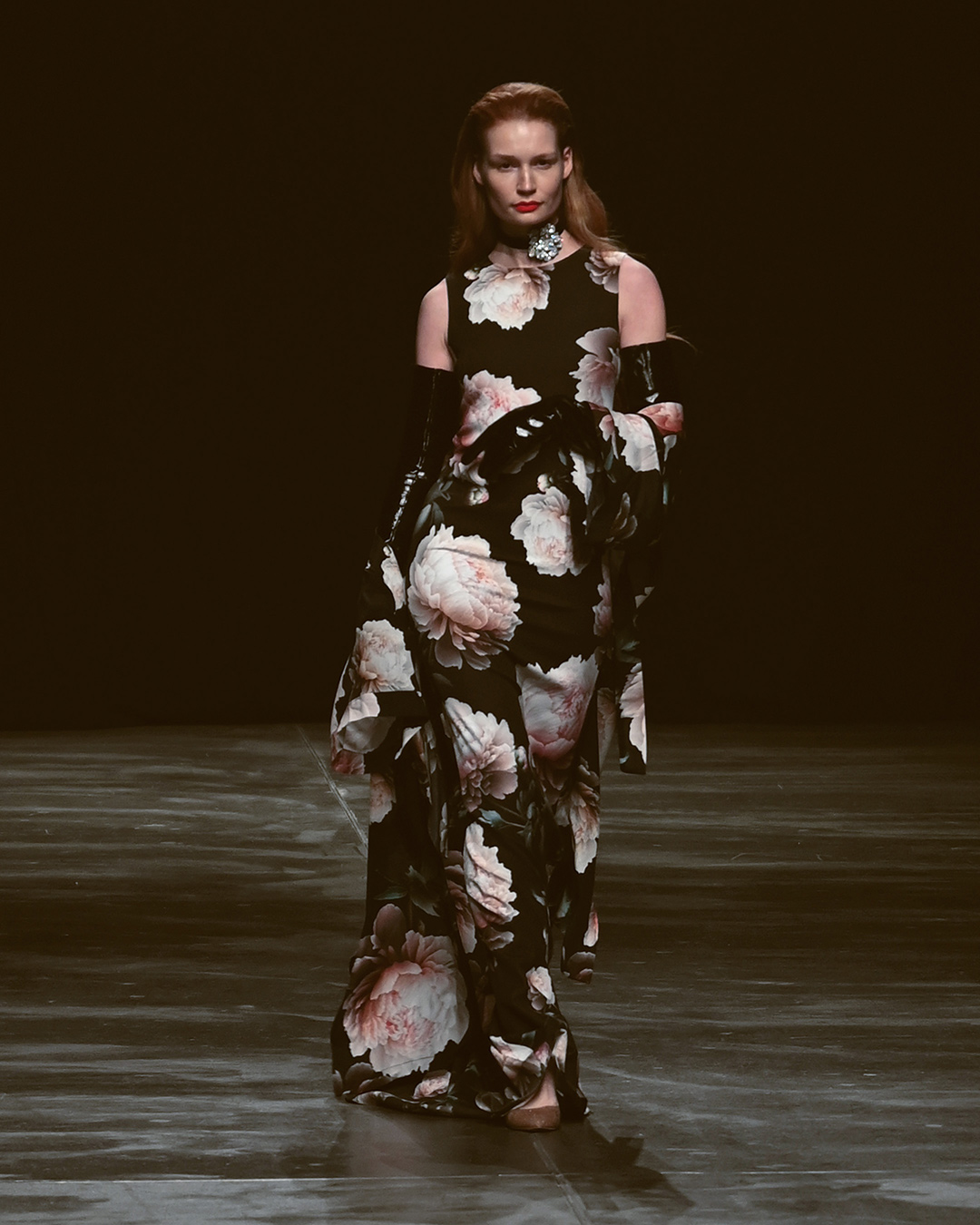 Marcel Ostertag AW2024 at Berlin Fashion Week Look 40; Runway Photography: The Fashion Fold