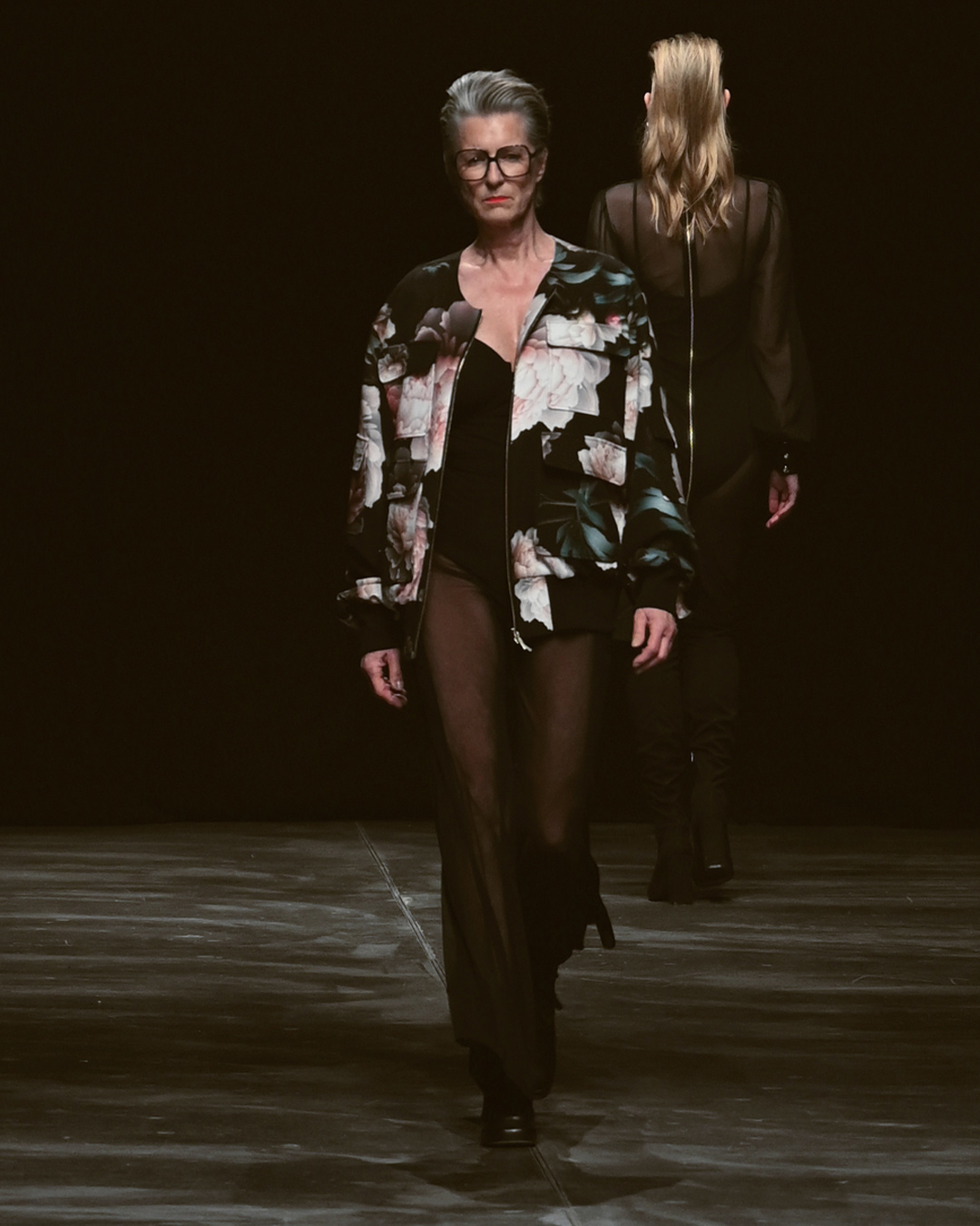 Marcel Ostertag AW2024 at Berlin Fashion Week Look 47; Runway Photography: The Fashion Fold