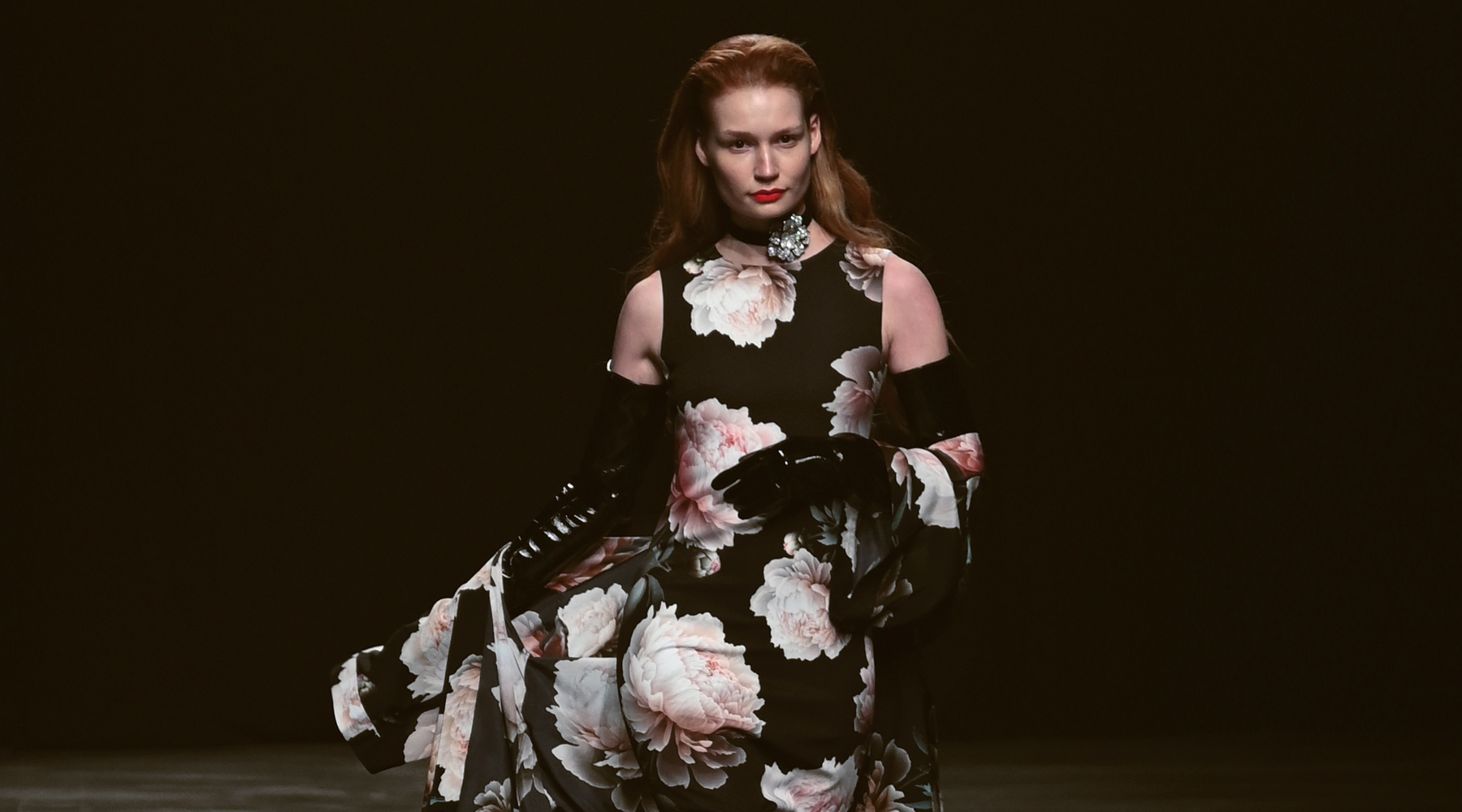 Marcel Ostertag AW2024 at Berlin Fashion Week Look 40; Runway Photography: The Fashion Fold
