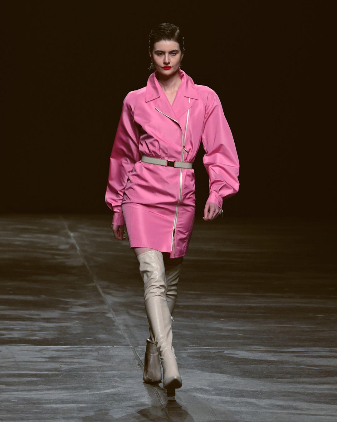 Marcel Ostertag AW2024 at Berlin Fashion Week Look 3; Runway Photography: The Fashion Fold