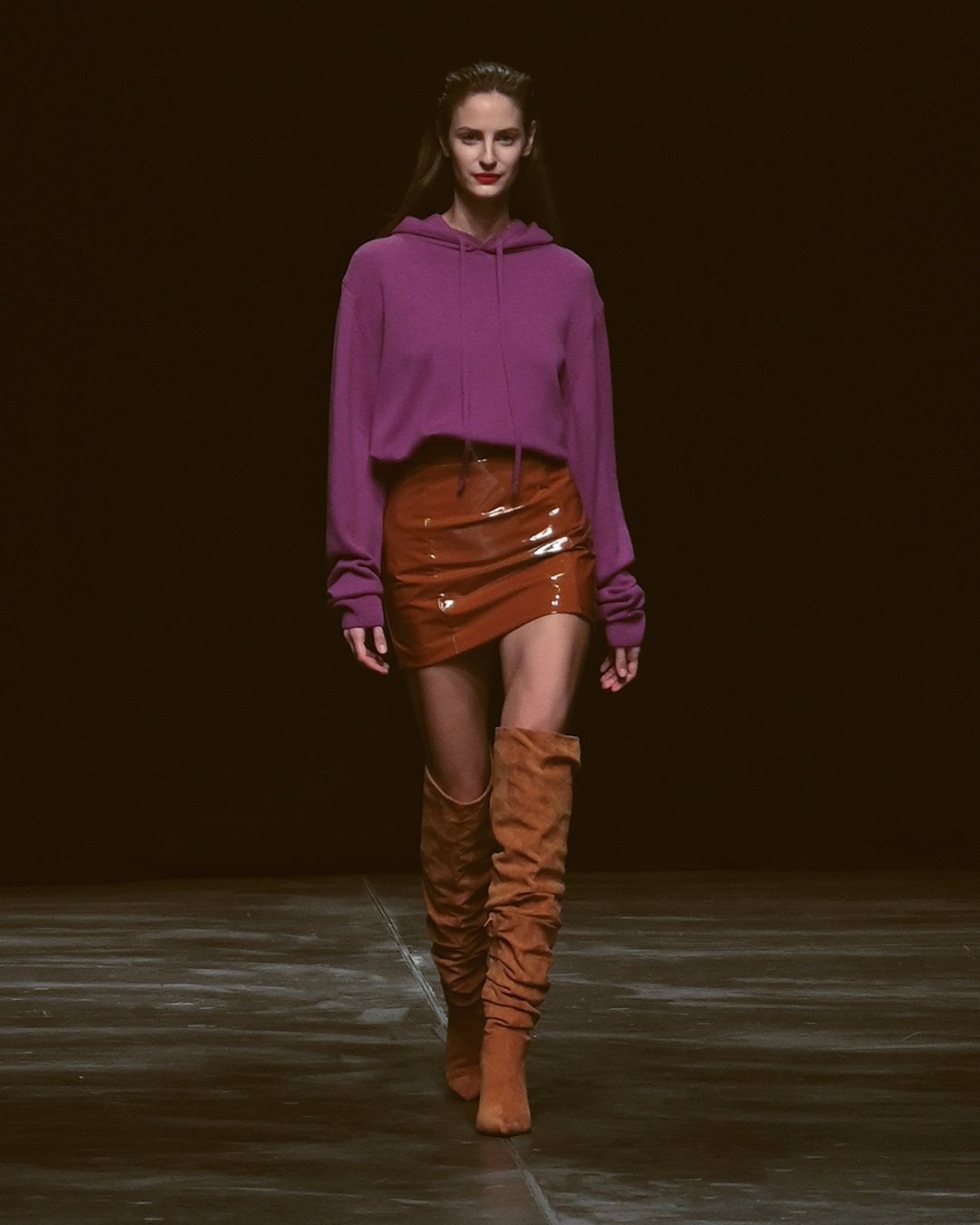 Marcel Ostertag AW2024 at Berlin Fashion Week Look 27; Runway Photography: The Fashion Fold