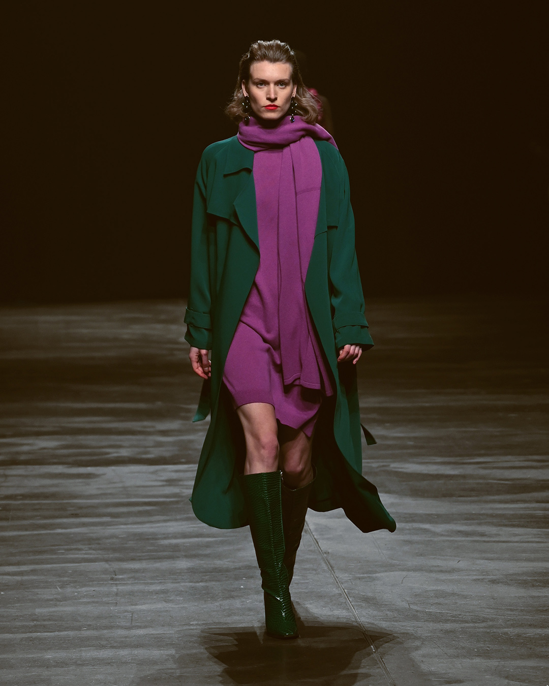 Marcel Ostertag AW2024 at Berlin Fashion Week Look 34; Runway Photography: The Fashion Fold