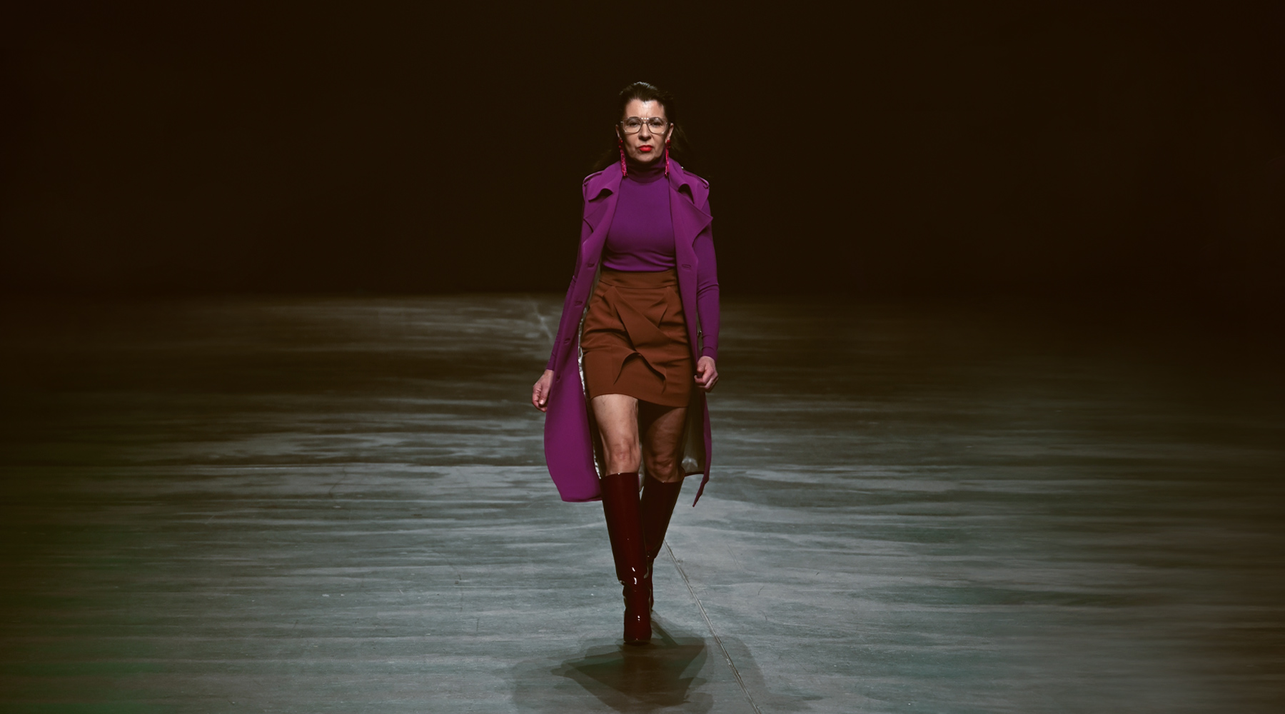 Marcel Ostertag AW2024 at Berlin Fashion Week Look 24; Runway Photography: The Fashion Fold