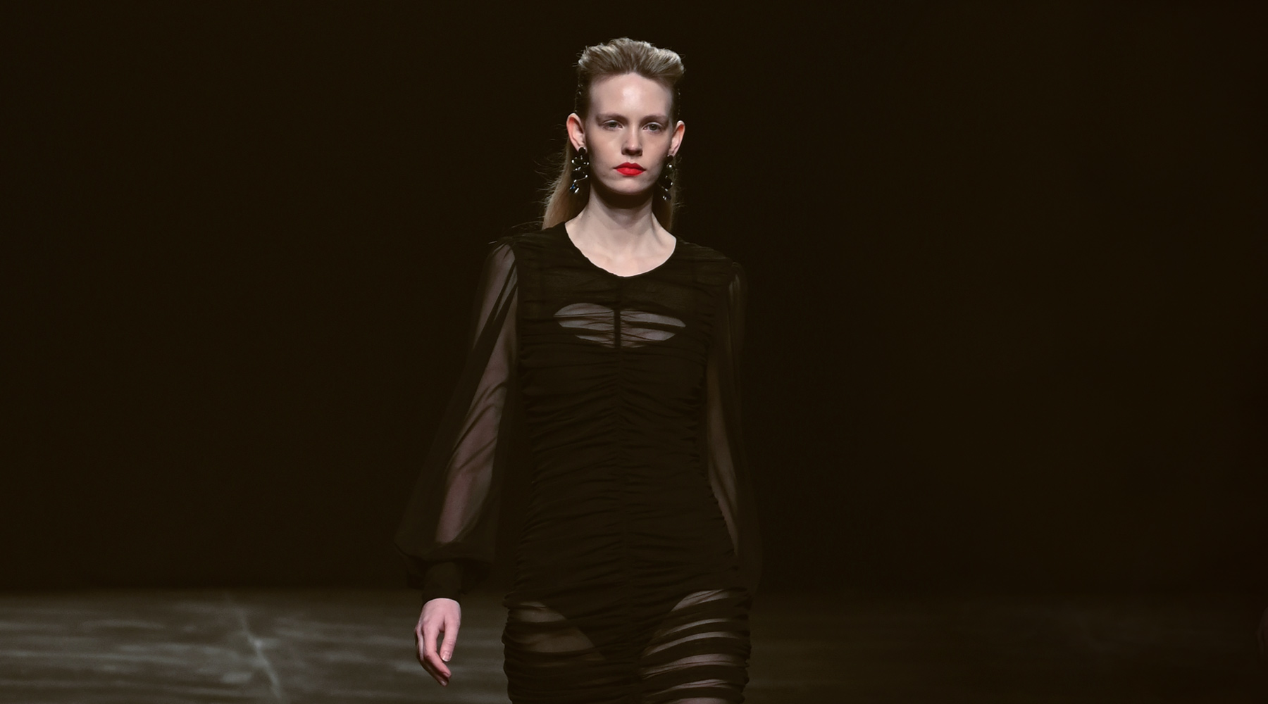 Marcel Ostertag AW2024 at Berlin Fashion Week Look 43; Runway Photography: The Fashion Fold
