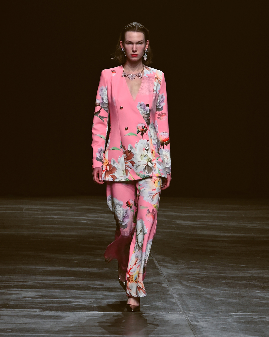 Marcel Ostertag AW2024 at Berlin Fashion Week Look 7; Runway Photography: The Fashion Fold