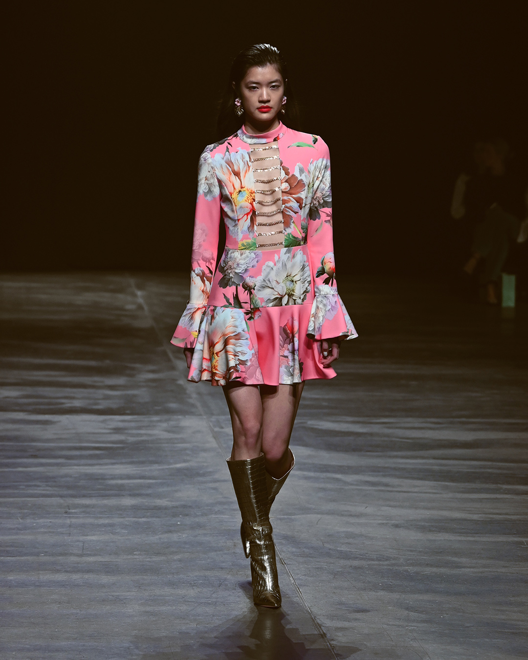 Marcel Ostertag AW2024 at Berlin Fashion Week Look 13; Runway Photography: The Fashion Fold