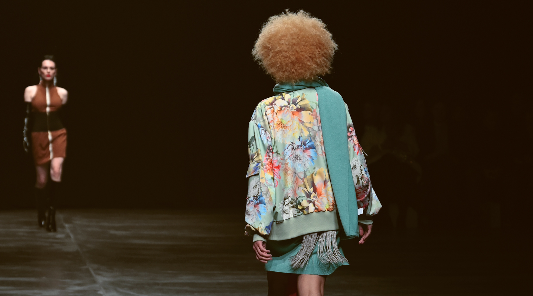 Marcel Ostertag AW2024 at Berlin Fashion Week Look 18; Runway Photography: The Fashion Fold