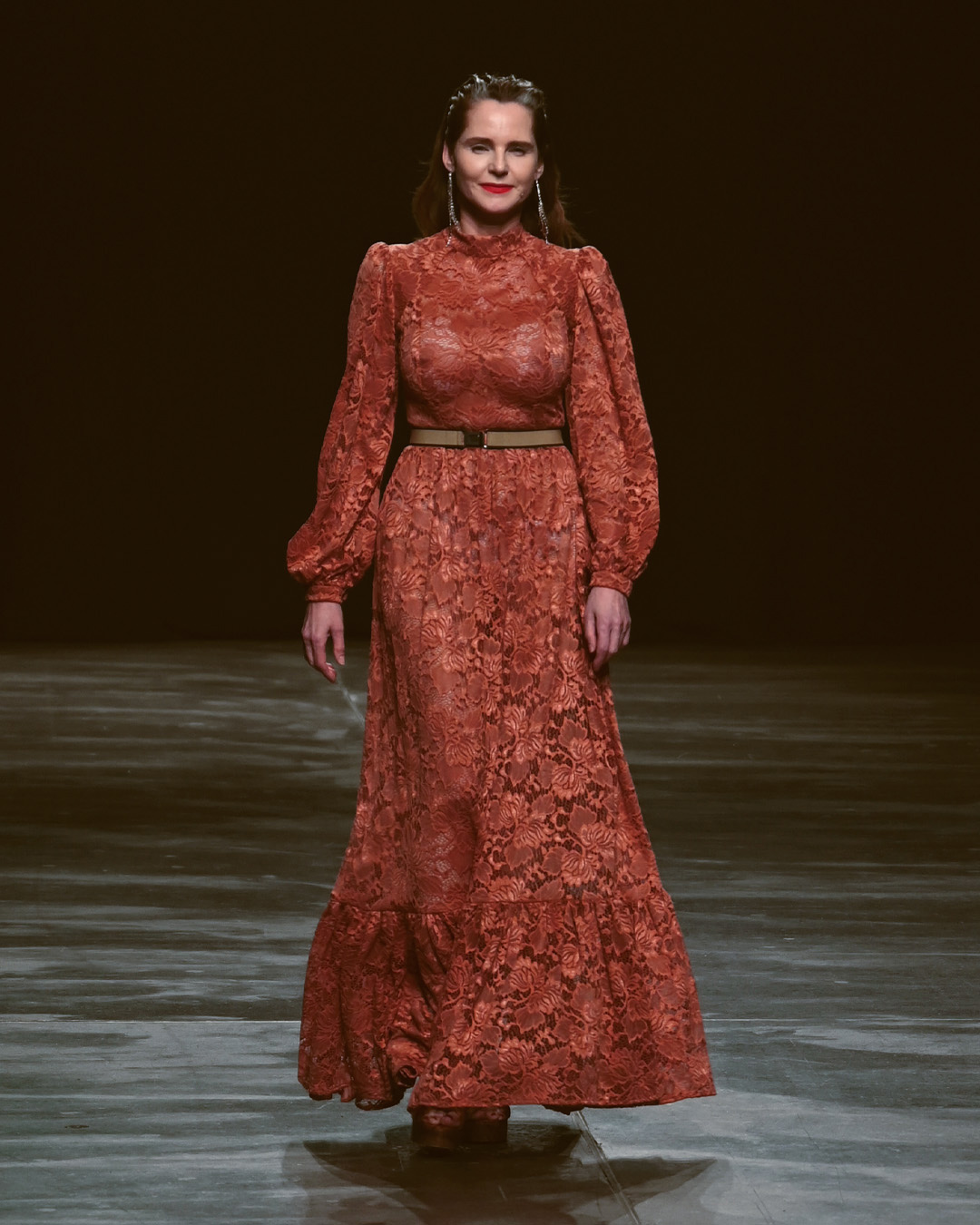 Marcel Ostertag AW2024 at Berlin Fashion Week Look 26; Runway Photography: The Fashion Fold
