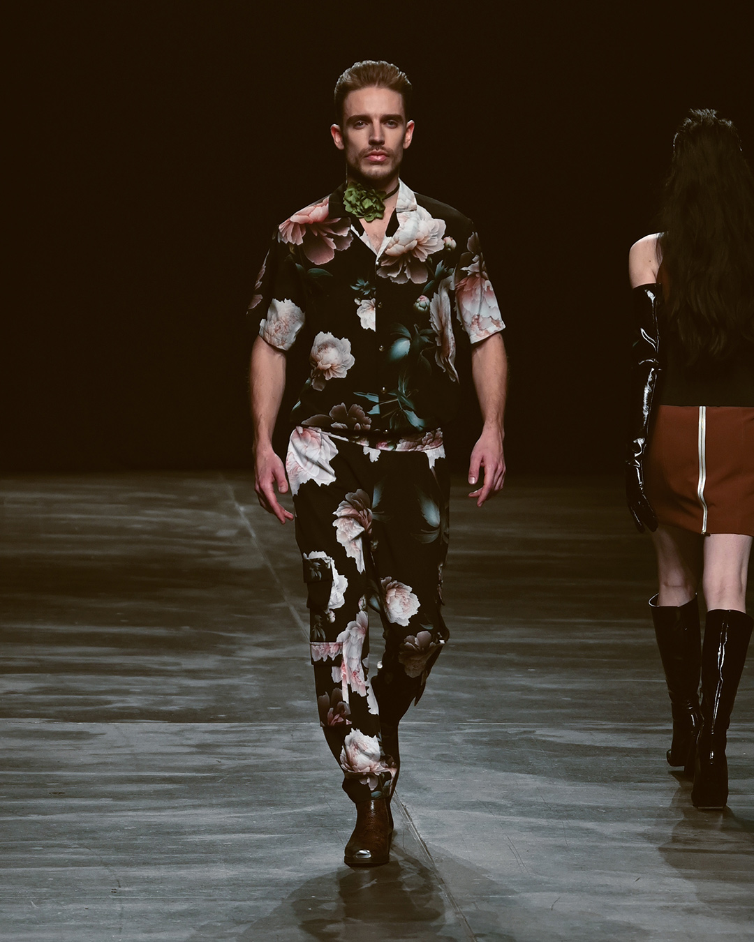 Marcel Ostertag AW2024 at Berlin Fashion Week Look 25; Runway Photography: The Fashion Fold