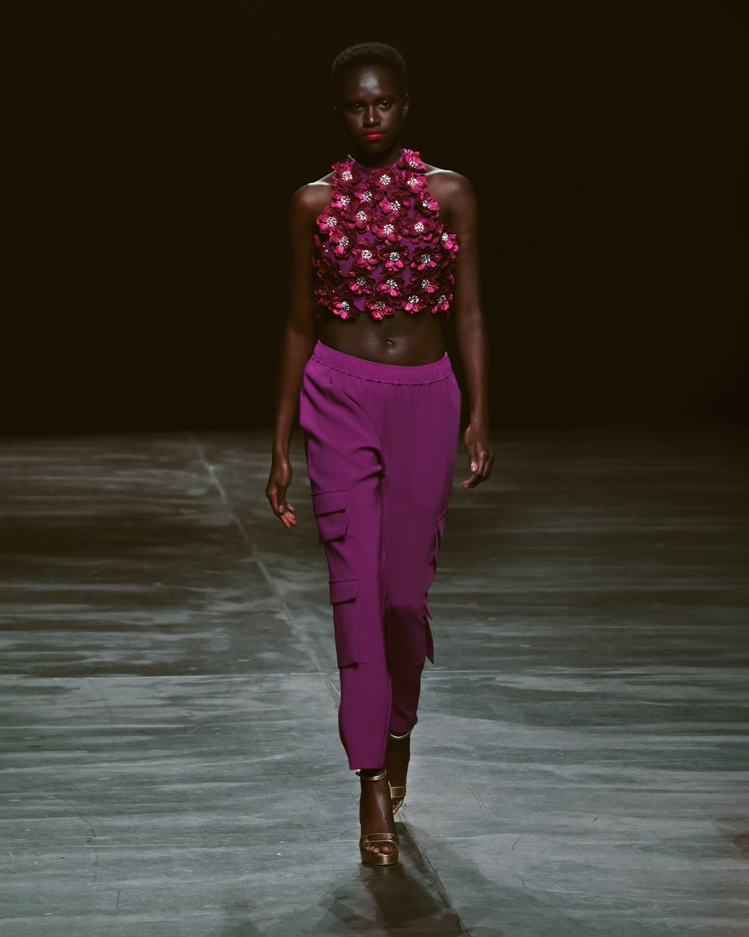 Marcel Ostertag AW2024 at Berlin Fashion Week Look 30; Runway Photography: The Fashion Fold