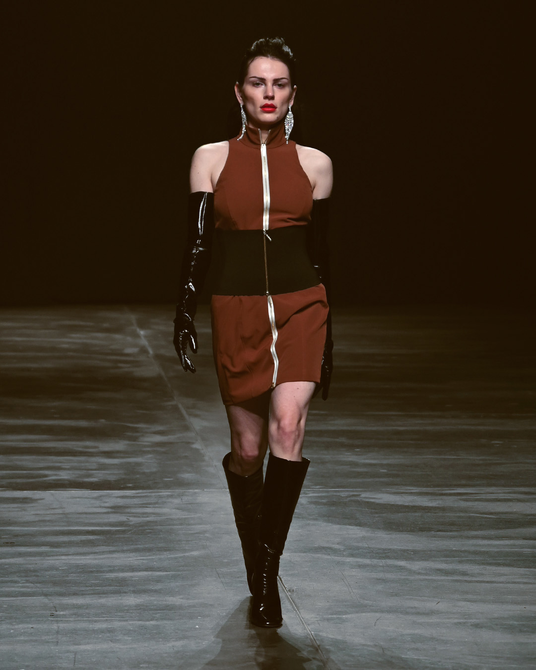 Marcel Ostertag AW2024 at Berlin Fashion Week Look 22; Runway Photography: The Fashion Fold