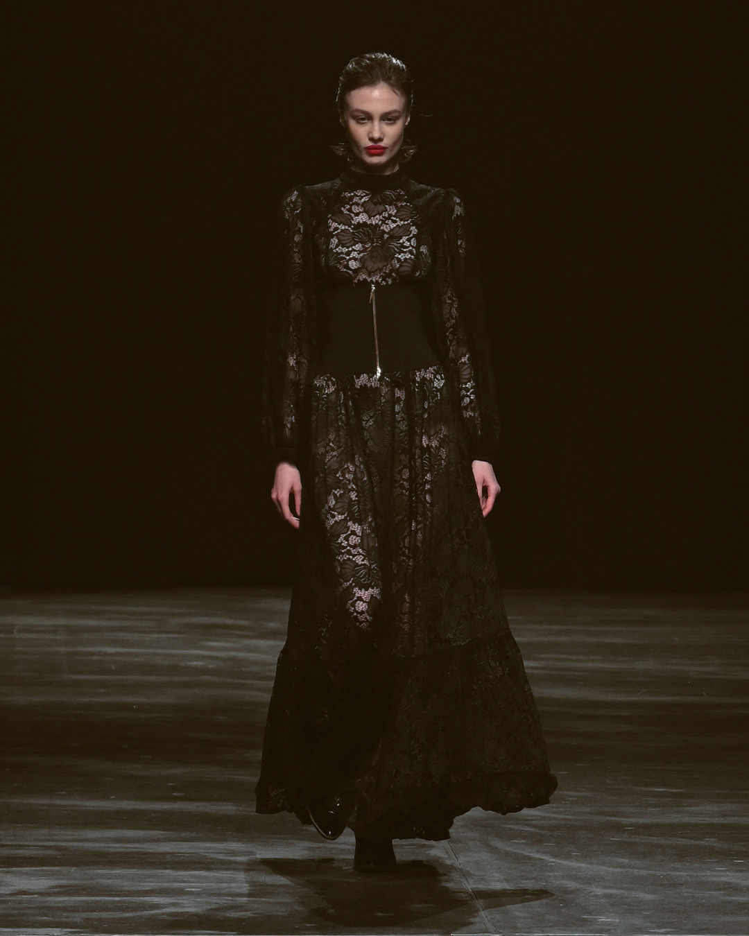 Marcel Ostertag AW2024 at Berlin Fashion Week Look 35; Runway Photography: The Fashion Fold