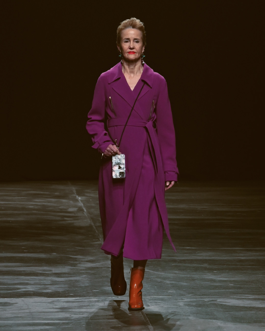 Marcel Ostertag AW2024 at Berlin Fashion Week Look 21; Runway Photography: The Fashion Fold