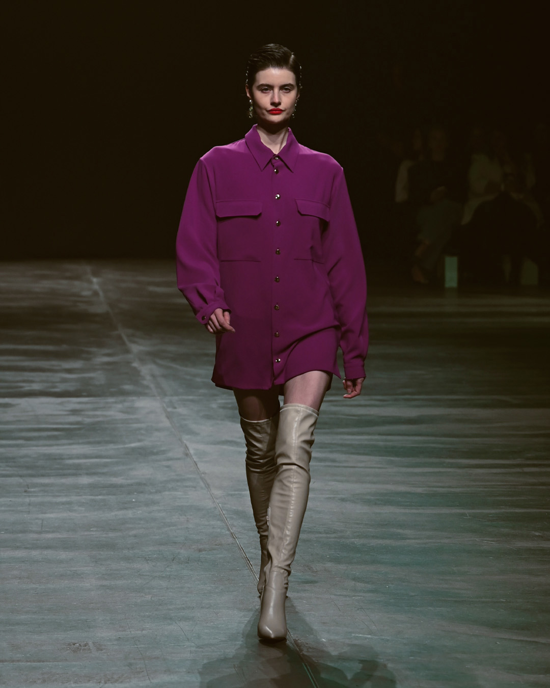 Marcel Ostertag AW2024 at Berlin Fashion Week Look 33; Runway Photography: The Fashion Fold