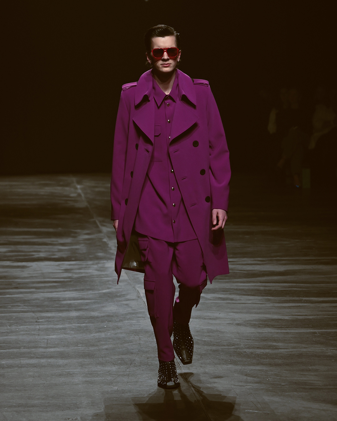 Marcel Ostertag AW2024 at Berlin Fashion Week Look 46; Runway Photography: The Fashion Fold