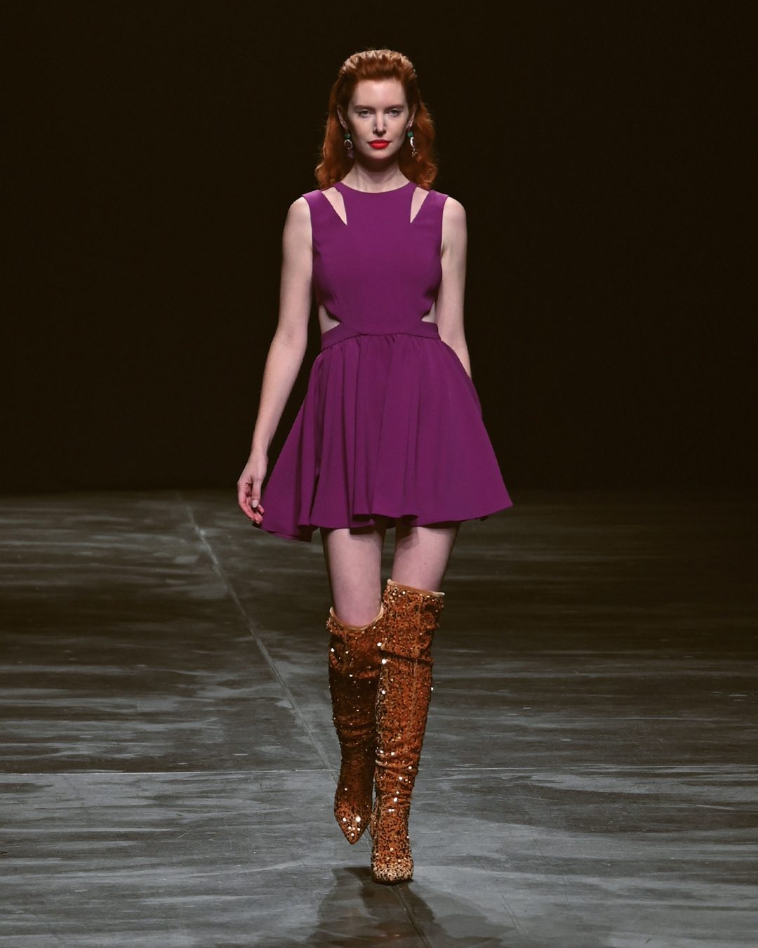 Marcel Ostertag AW2024 at Berlin Fashion Week Look 48; Runway Photography: The Fashion Fold