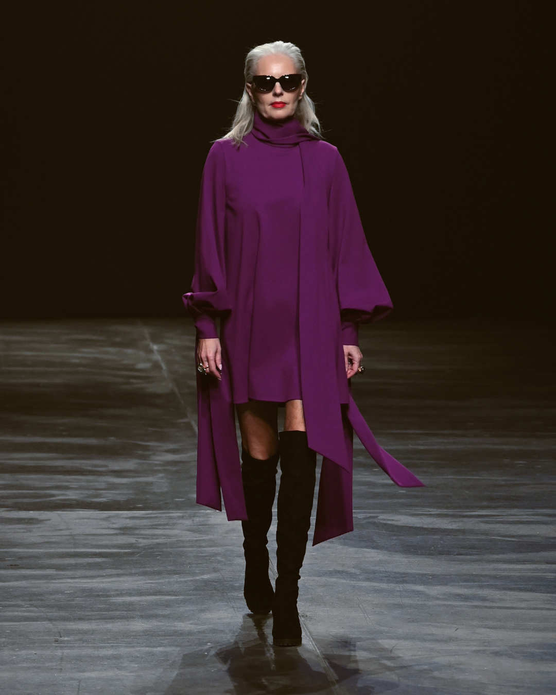 Marcel Ostertag AW2024 at Berlin Fashion Week Look 51; Runway Photography: The Fashion Fold