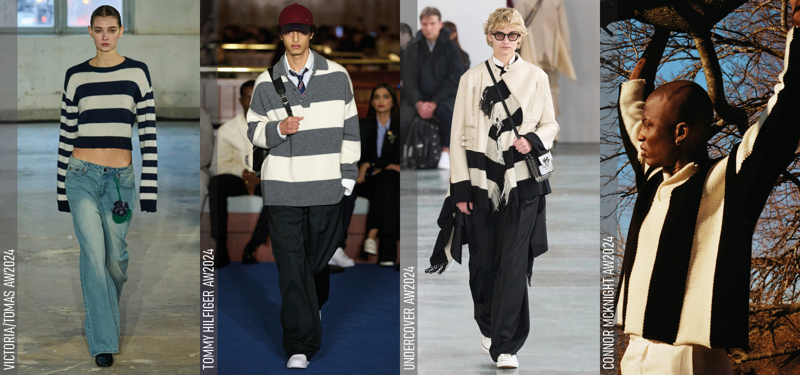 Victoria/Tomas AW2024, Tommy Hilfiger AW2024, Undercover AW2024, Connor McKnight AW2024