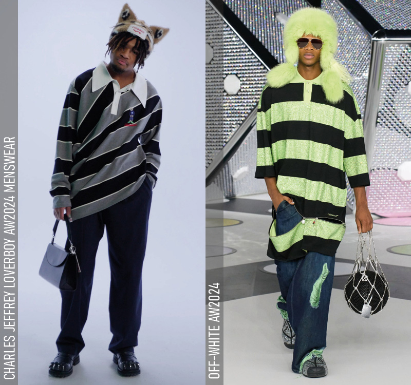 Charles Jeffrey Loverboy AW2024, Off-White AW2024