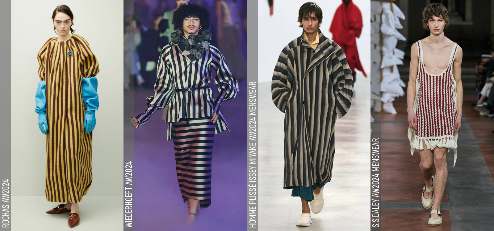 Rochas AW2024, Wiederhoeft AW2024, Homme Plissé Issey Miyake AW2024 Menswear, S.S.Daley AW2024 Menswear