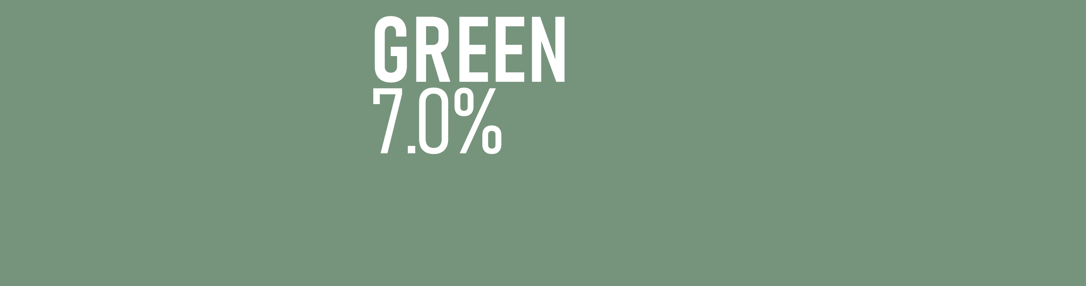 Green - 7.0%