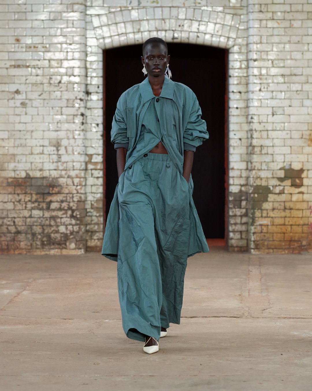Qasimi SS2025 at Mens London Fashion Week