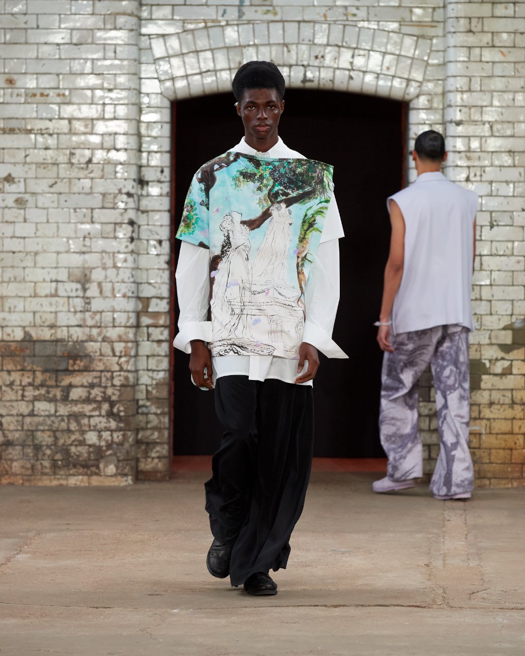Qasimi SS2025 at Mens London Fashion Week
