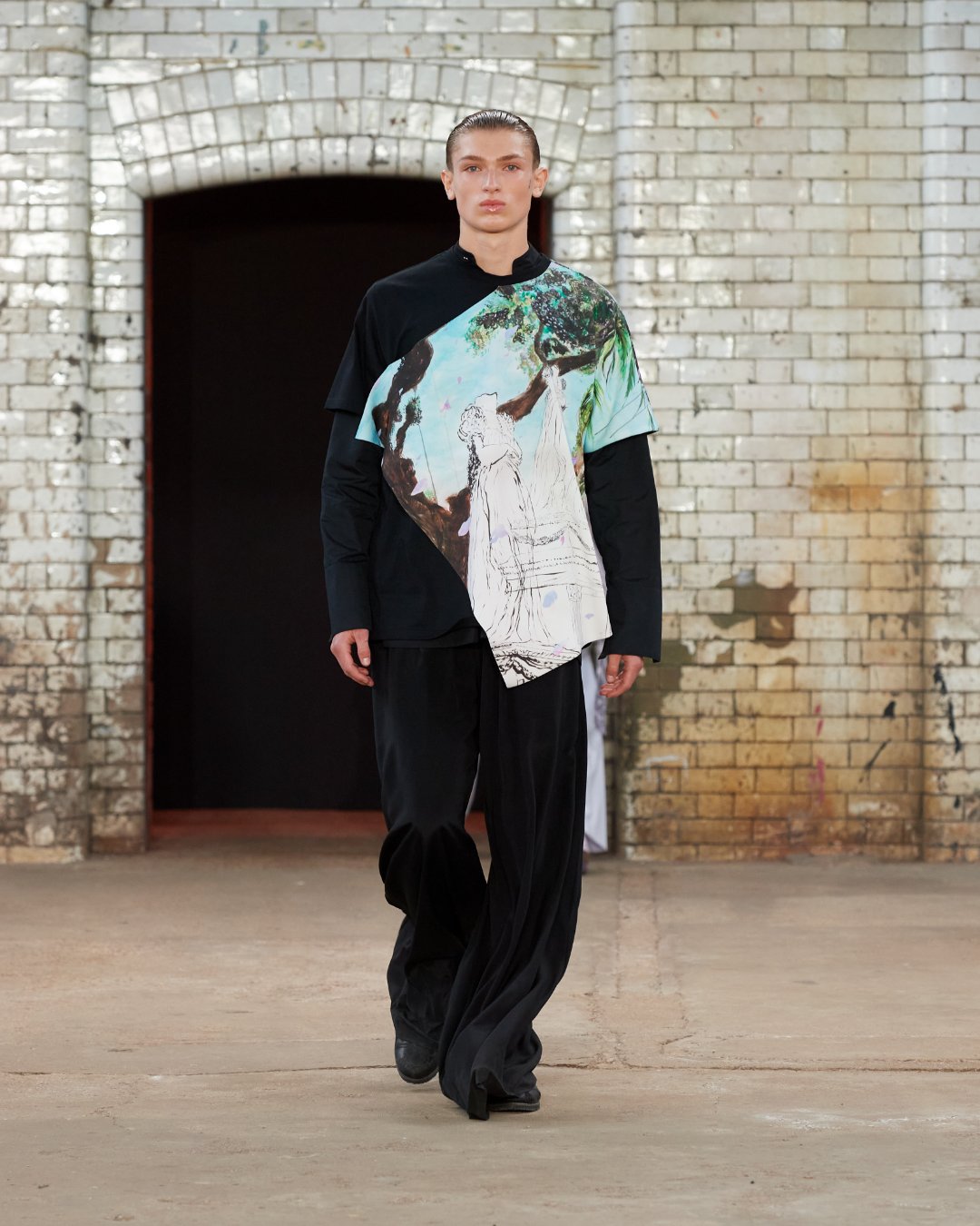 Qasimi SS2025 at Mens London Fashion Week