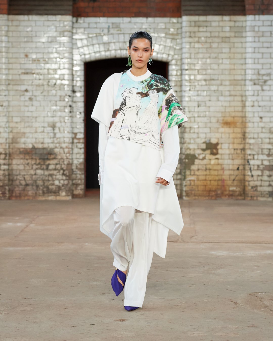 Qasimi SS2025 at Mens London Fashion Week