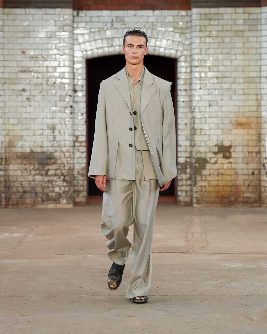 Qasimi SS2025 at Mens London Fashion Week