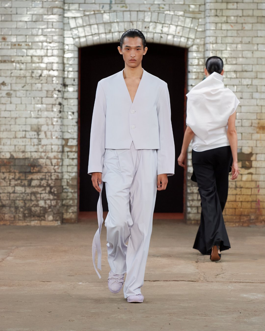 Qasimi SS2025 at Mens London Fashion Week