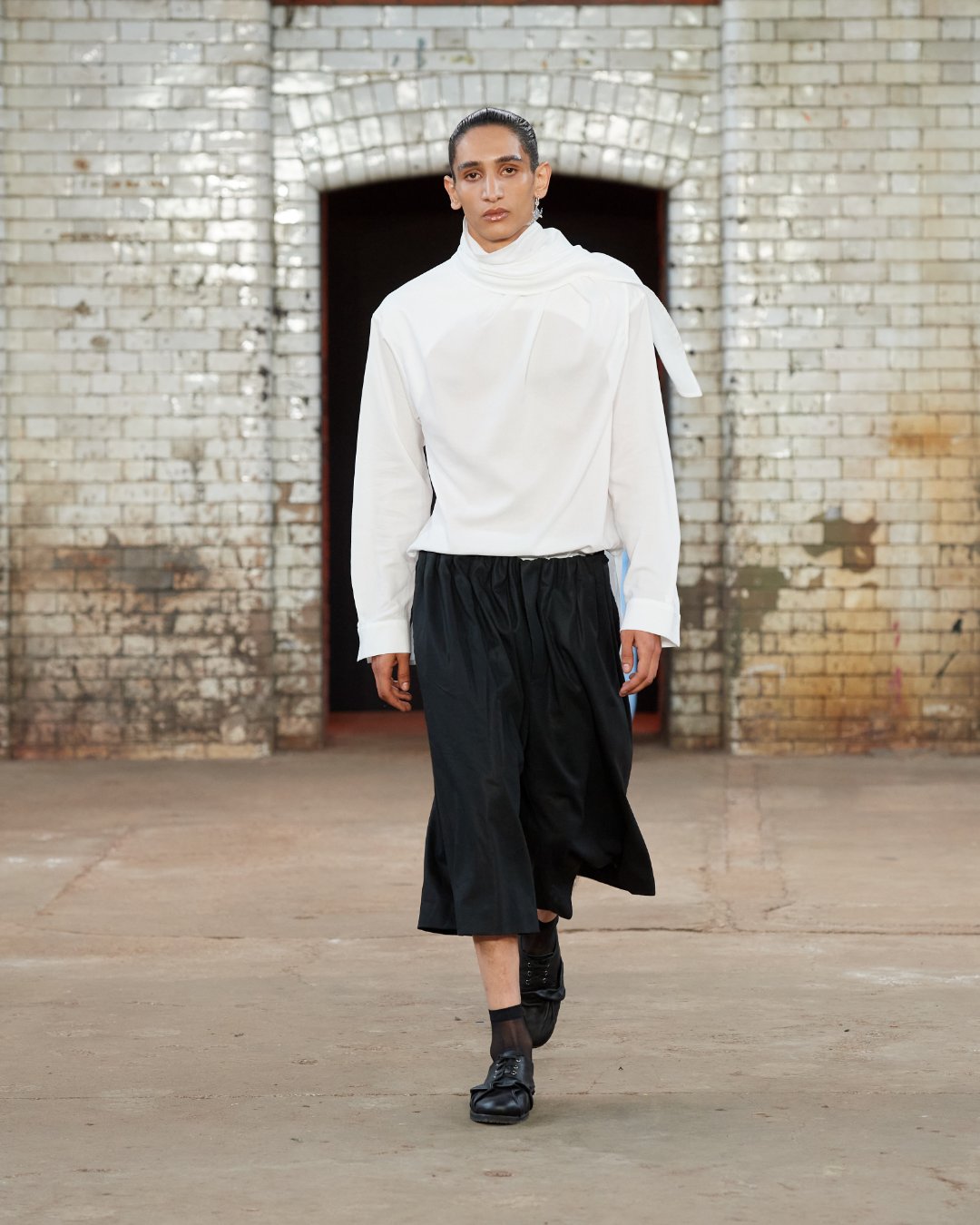 Qasimi SS2025 at Mens London Fashion Week