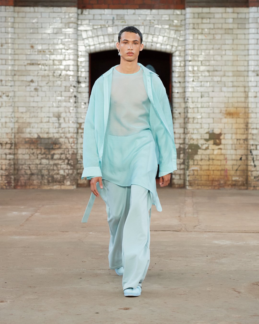Qasimi SS2025 at Mens London Fashion Week