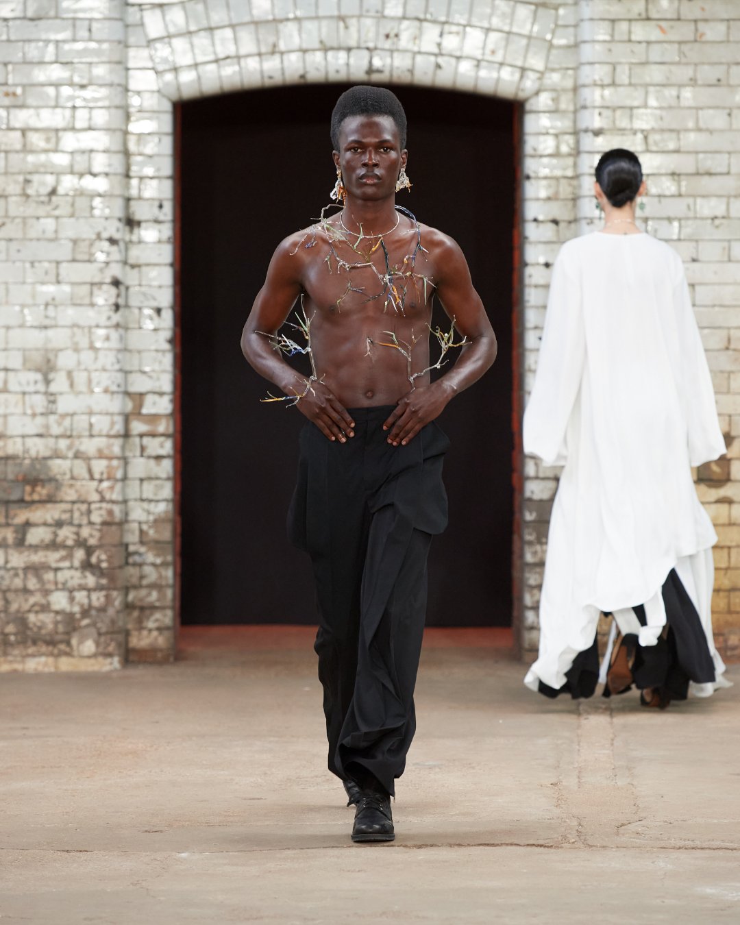 Qasimi SS2025 at Mens London Fashion Week
