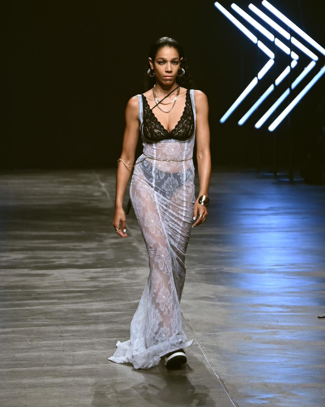 Rebekka Ruétz Fall 2024 at Berlin Fashion Week Look 32; Runway Photography: The Fashion Fold
