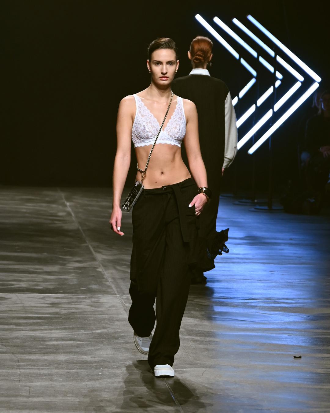 Rebekka Ruétz Fall 2024 at Berlin Fashion Week Look 30; Runway Photography: The Fashion Fold
