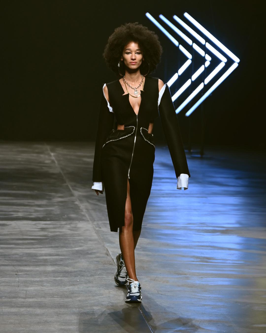 Rebekka Ruétz Fall 2024 at Berlin Fashion Week Look 6; Runway Photography: The Fashion Fold