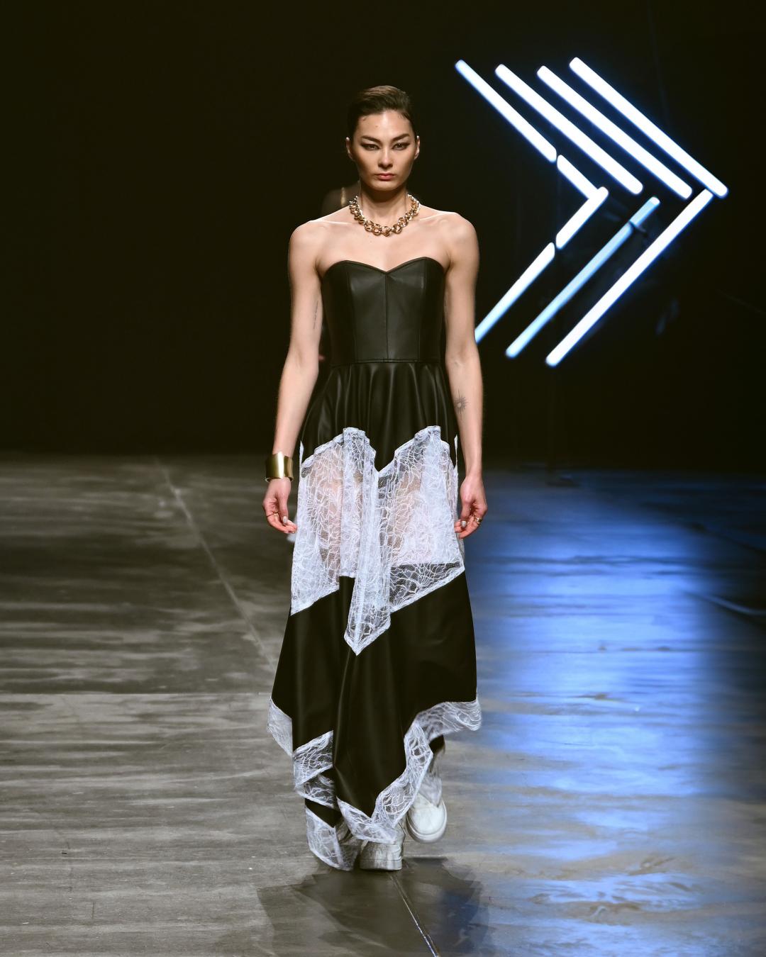 Rebekka Ruétz Fall 2024 at Berlin Fashion Week Look 35; Runway Photography: The Fashion Fold